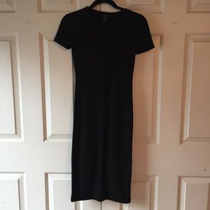 NWT black bodycon dress
